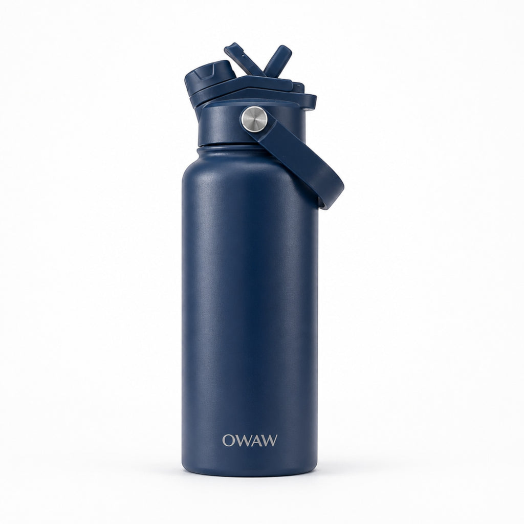 OWAW 32 oz Bottle – Matte Navy