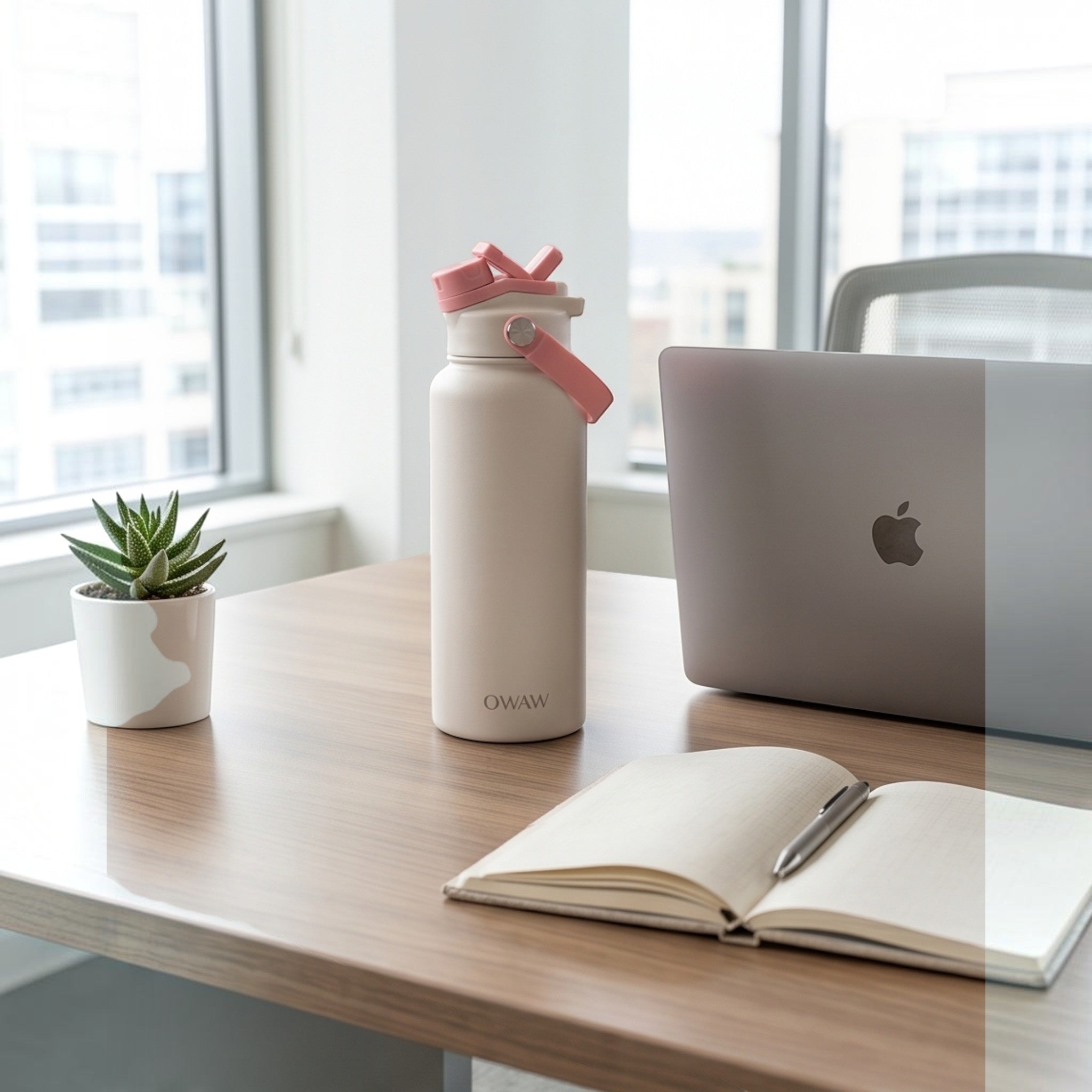 OWAW 32 oz Bottle – Blush Pink