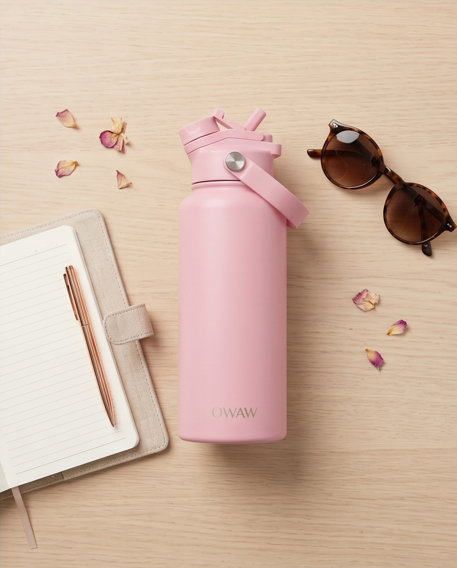 OWAW 32 oz Bottle – Pink
