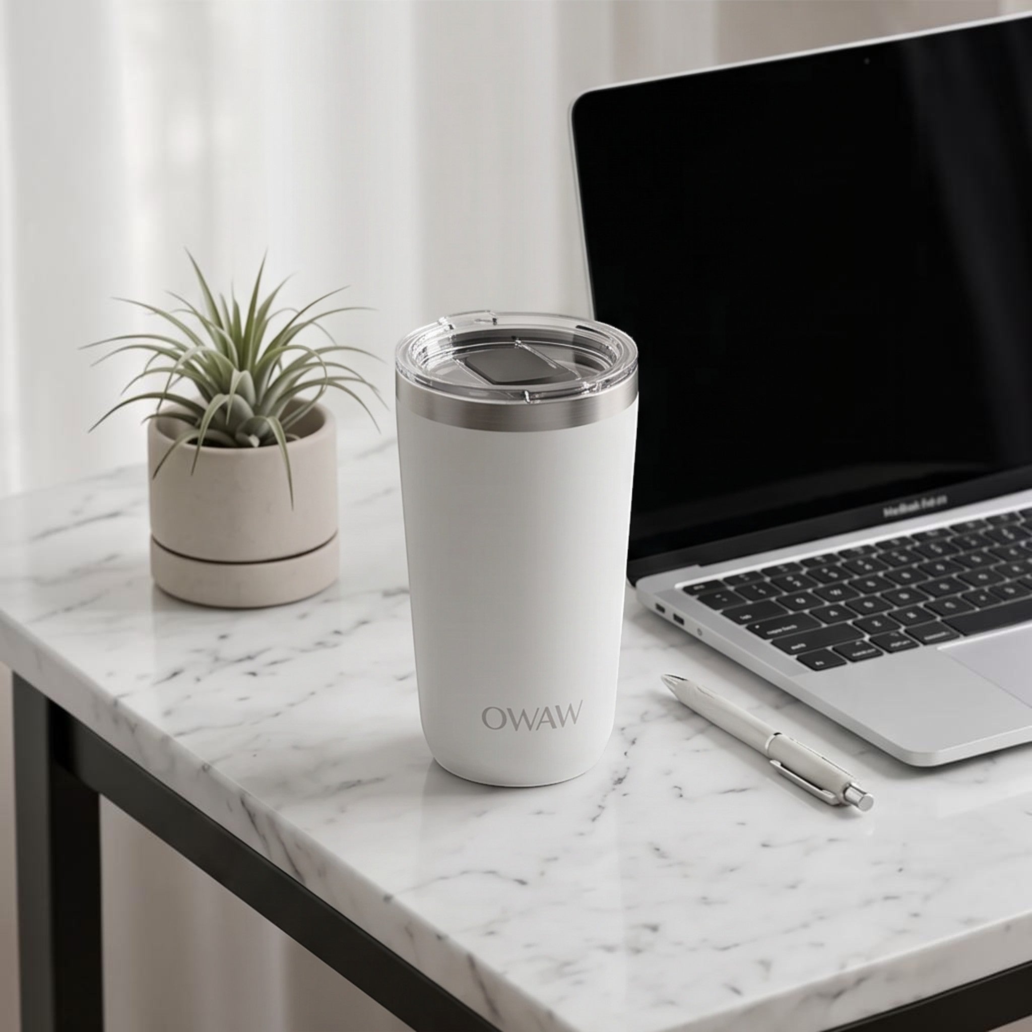 20oz Tumbler — White