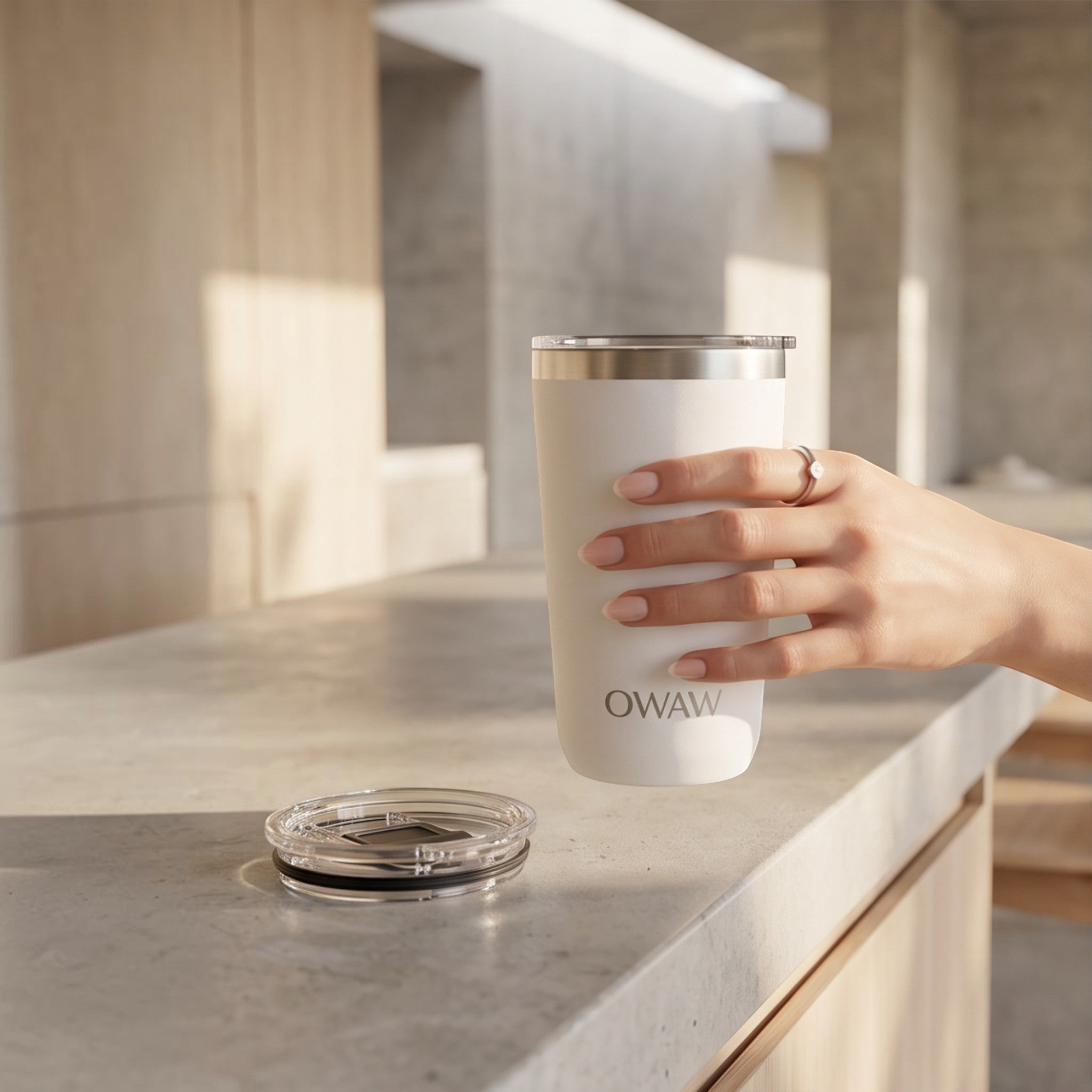 20oz Tumbler — White