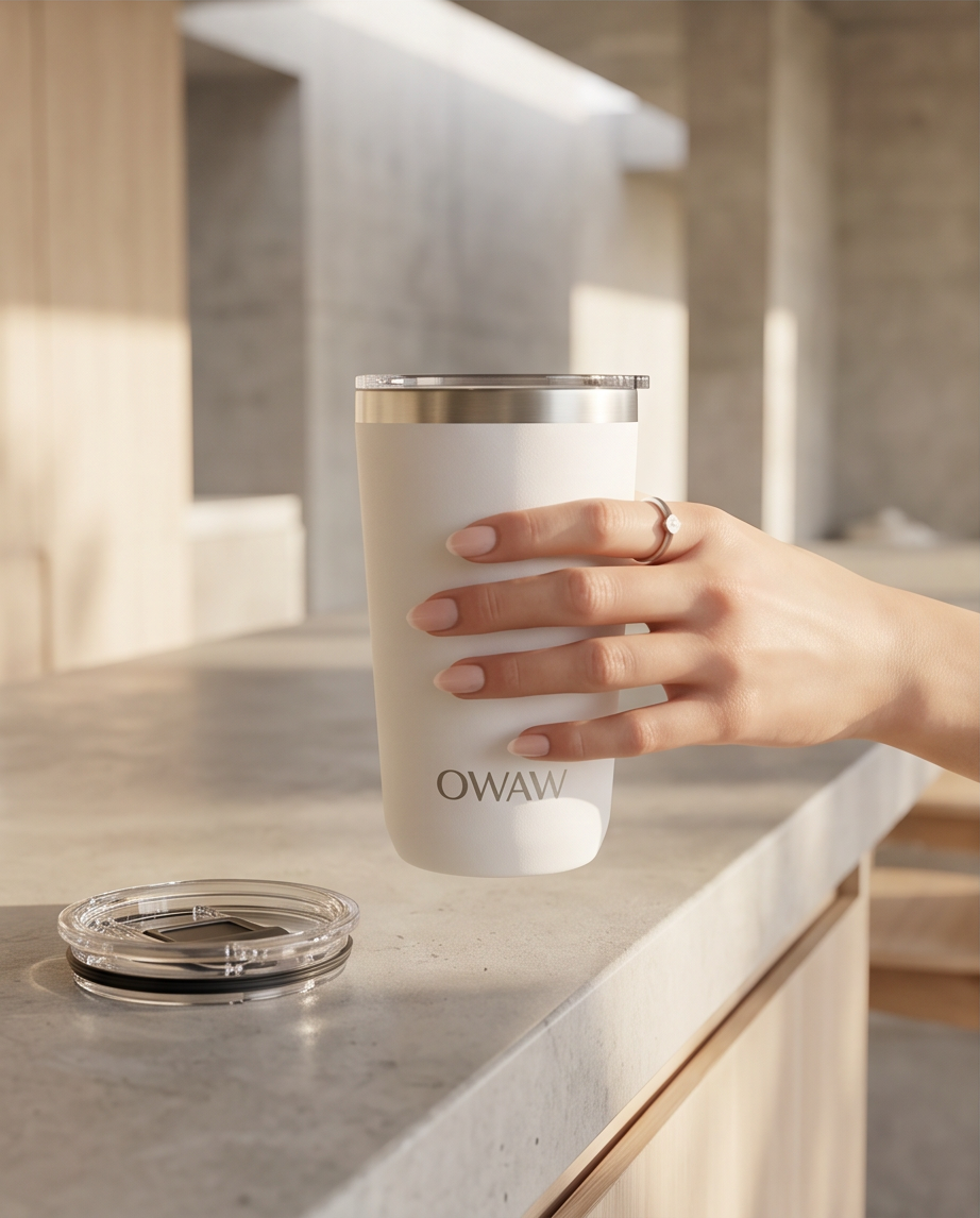 Gobelet 20 oz — Blanc