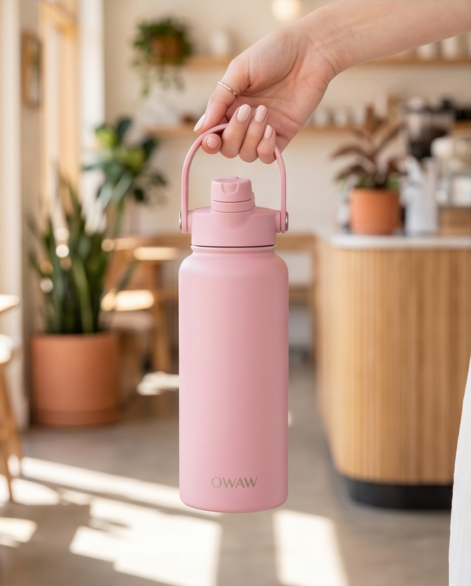 OWAW 32 oz Bottle – Pink