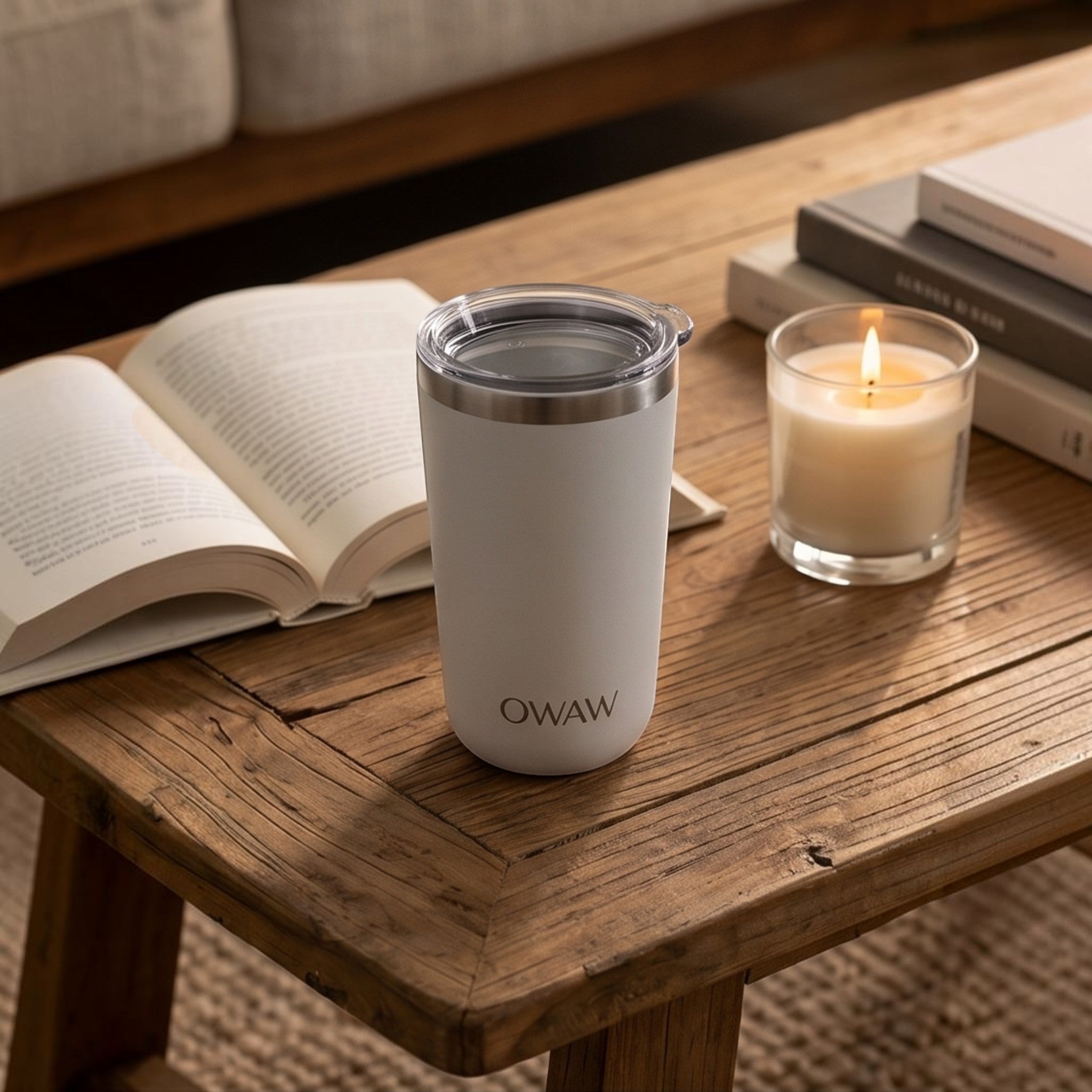 20oz Tumbler — White