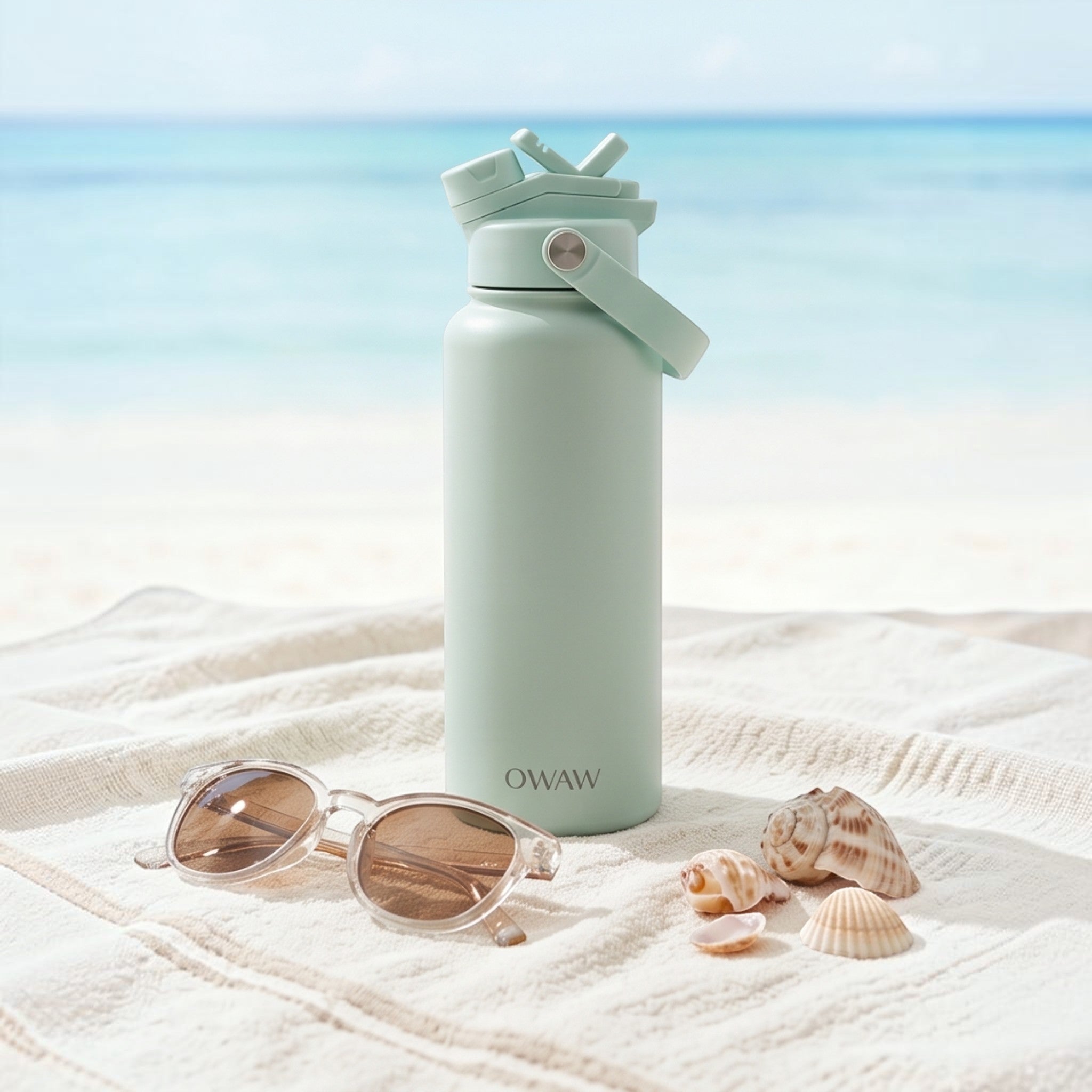 OWAW 32 oz Bottle – Soft Mint